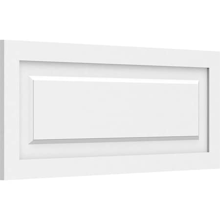 Ekena Millwork Harrison Raised Panel Decorative Wall Panel, 34"W x 14"H x 5/8"P WALP34X14X062HAR